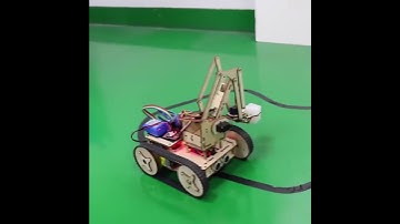 Maze obstacle avoidance machine car #arduino #robotics