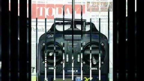 Frsky 2.4 Ghz DIY module on Hitec FM Flash 4