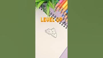 Level Up Your CLOUD DRAWINGS #art #drawingtutorial #howtodraw #drawing #tutorial #pencildrawing