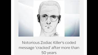 Zodiac Killer Possibly Identified