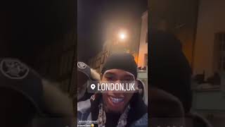 NLE Choppa Pulls Up On Russ Millions In Uk🇬🇧🕺🏾 #london #killy #milly #nle #rap #video #tour #uk