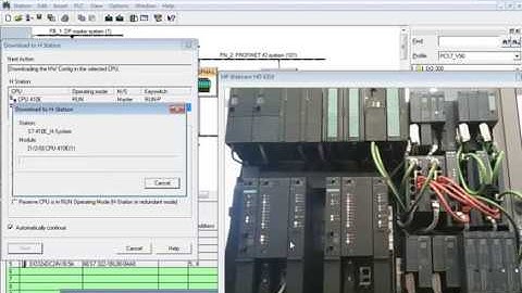 PCS 7 v9.0 H-CiR add ET200M on Profibus