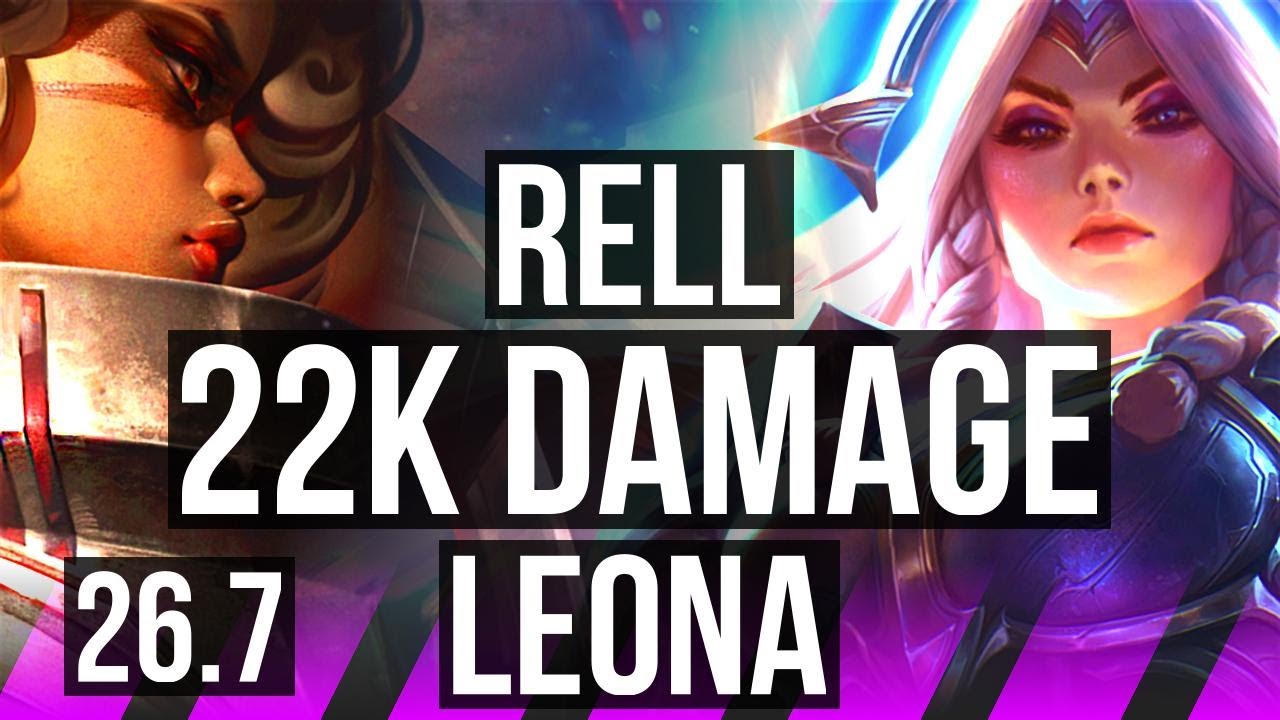 Watch Rell & Mel carry their team against Leona & Aurelion Sol in Master elo! 
Highlights: 22K damage to champions. 
Learn what runes to use, what items to build, understand how to lane, teamfight, and outplay your opponents as #Rell. 
/// #LeagueOfLegends high elo replay 
 
Thank you for watching! 
Did you learn something new? Share it in the comments! 
If you liked this video, please leave a thumbs up, if you disliked it, be sure to give me feedback in the comments. I appreciate your support! 
 
~~~| DOMISUMREPLAY |~~~ 
High elo replays for every role and champion. Improve your gameplay. Many uploads per day. 
 
~~~| WATCH MORE |~~~ 
Rell channel: https://www.youtube.com/channel/UCoKPZj9uq7Jpw4pqhgZQ6Bw?sub_confirmation=1 
 
More replays of: 
- Rell vs Leona: https://www.youtube.com/playlist?list=PLRZRTuYPzp1lxGTR8EjGebYdq1nj7Hwy6 
- Rell with Mel: https://www.youtube.com/playlist?list=PLRZRTuYPzp1l0eWMZCDgjGEwPwRz8o6Lh 
- Rell SUPPORT: https://www.youtube.com/playlist?list=PLRZRTuYPzp1kkBYlCOkWqT_TGPjzgYAIg 
 
~~~| MATCH INFO |~~~ 
GAME TYPE: Ranked Solo/Duo 5v5 
REGION: EUW 
AVERAGE RANK: Master 
SEASON: Season 2026 
PATCH: 26.7 
 
~~~| SPECTATED PLAYER |~~~ 
CHAMPION: Rell 
RANK: Master 
RIOT ID: Yenilmez # Galip 
OP.GG: https://op.gg/summoners/euw/Yenilmez-Galip 
RUNES: RESOLVE - Aftershock, Shield Bash, Bone Plating, Unflinching; INSPIRATION - Cosmic Insight, Hextech Flashtraption (Ability Haste + Health Scaling + Tenacity) 
 
~~~| OPPONENT |~~~ 
CHAMPION: Leona 
SKIN: Lunar Eclipse Leona 
RANK: Master 
RUNES: RESOLVE - Aftershock, Font Of Life, Second Wind, Overgrowth; INSPIRATION - Hextech Flashtraption, Approach Velocity (Ability Haste + Health Scaling + Health Scaling) 
 
I am not one of the summoners playing in the matches uploaded to this channel, so I am unfortunately unable to answer questions about decisions made by the summoners in the game. 
 
played at 2026-04-08 06|40|09 (CEST); rec on sd-lemon at 2026-04-14 08|27|30 (CEST); mtdt at 2026-04-14 09|23|56 (CEST); EUW-7813838685-SUPPORT-RED