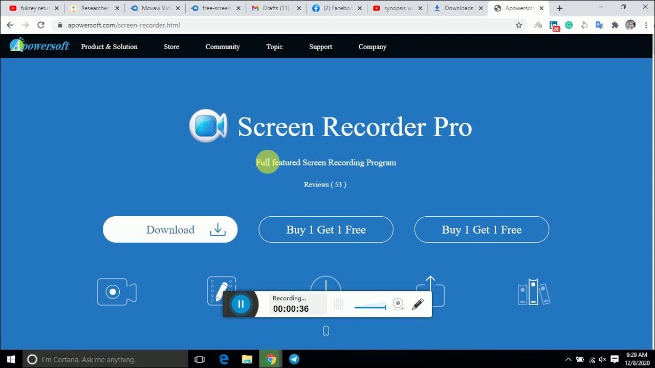 Best Screen Recorder/Apower Screen Recorder YouTube