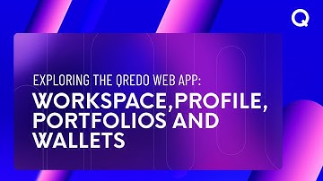 Exploring the Qredo Web App: Workspace, profile, portfolios and wallets