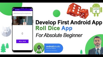 Develop First Android App For absolute Beginner | Dice Android App from Scratch 2021 | L-4