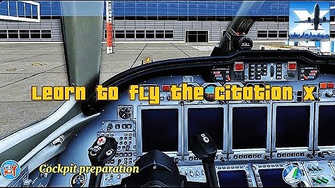 How to fly the Cessna Citation X | Full flight tutorial✅ | X-plane Mobile
