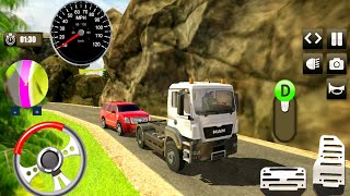 simulator truk derek mobil mobilan - offroad towing truck driving games screenshot 5