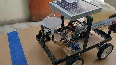 Solar Powered Autonomous multipurpose Agricultural Robot - IoT AgriBot