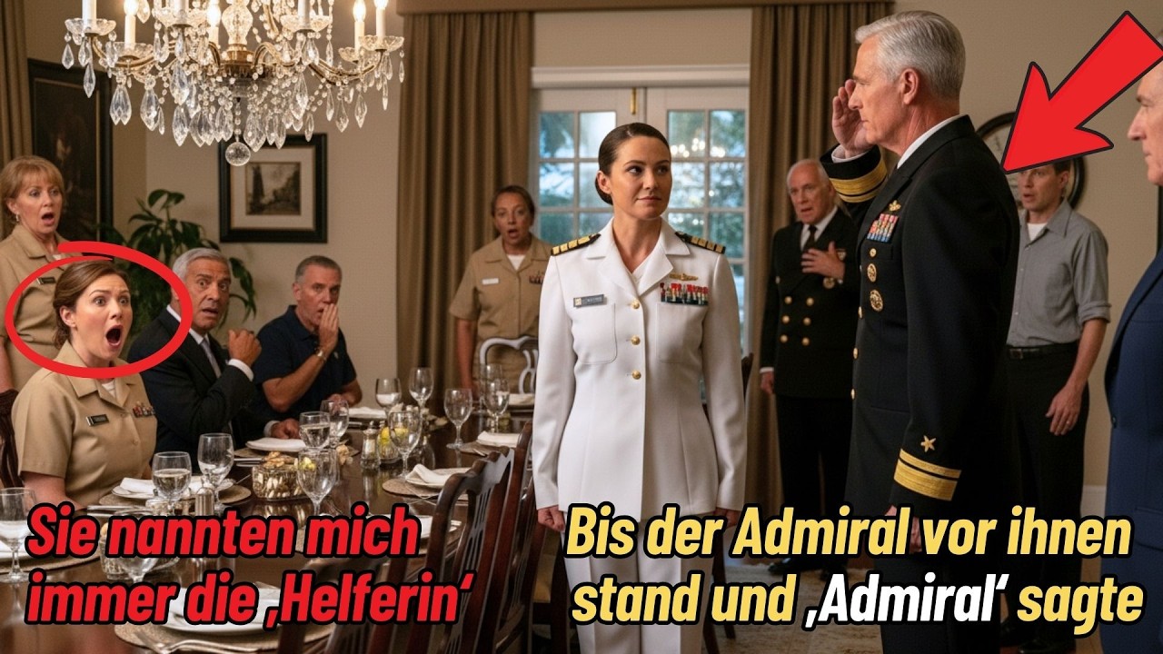 Sie nannten mich immer die „Helferin“ – Bis der Admiral vor ihnen stand und „Admiral“ sagt