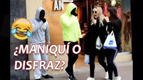 BROMA DEL MANIQUÍ || Asustando a desconocidos