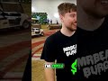 MrBeast Balance Beam Challenge: Easy Money or Epic Fail? #shorts