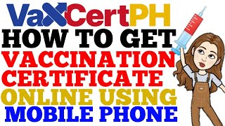 How to get Vaccination Certificate for COVID Online using Mobile Phone screenshot 3
