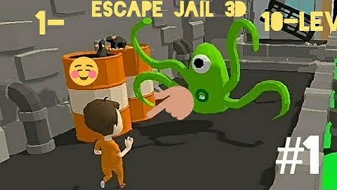 Escape Jail 3D-Gameplay walkthrough-1-10 Levels Android & ios