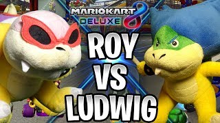 Abm Roy Vs Ludwig  Mario Kart 8 Deluxe Gameplay Match  Race  Battle  Hd