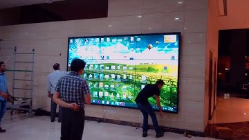 Clarity Matrix MultiTouch Interactive LCD Video Wall System