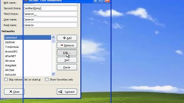 How to connect to GeekShed using XChat - CamBlack