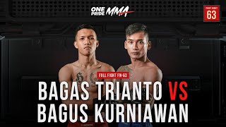 Bagas Trianto Vs Bagus Kurniawan |  Full Fight One Pride MMA FN 63