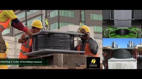 EARTHQUAKE NATURAL DISASTER PROTECTION ( BASE ISOLATION SYSTEM) LIFE SAVING TECH