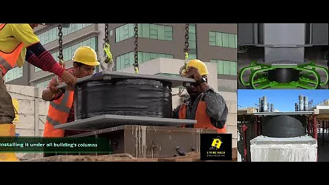 EARTHQUAKE NATURAL DISASTER PROTECTION ( BASE ISOLATION SYSTEM) LIFE SAVING TECH