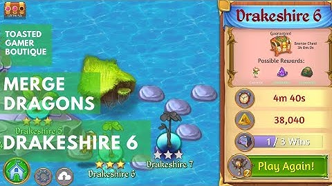 Merge Dragons - Drakeshire 6 Demo Run Through Merge Dragon Tips Drake Shire App Mobile Gaming Tricks