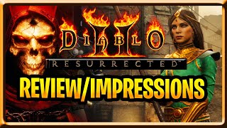 Diablo 2 Resurrected Review And Impressions Changes, What's New? Worth Getting? Day 1-2 Impressions