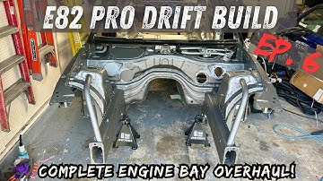 E82 competition drift build EP. 6. Engine bay overhaul