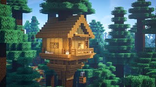 Minecraft - How to Build a small Tree House