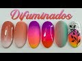 4 diseños para difuminar tus uñas - decoracion de uñas en semipermanente #quedateencasa