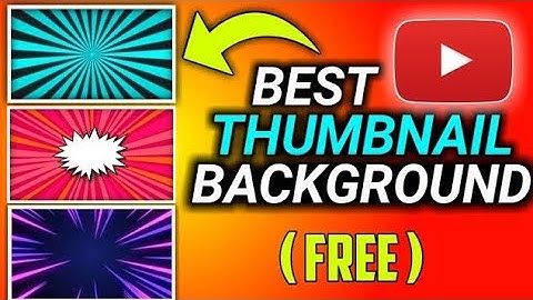 Youtube Thumbnail Banaen | Youtube Thumbnail Kaise banaye | Best Thumbnail Background ( Free )