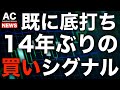 【米国株】既に底打ち? 14年ぶりの買いシグナル点灯