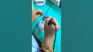 HIGH WATTAGE LED BULB ASSEMBLING 2023 | LISTER LIGHTING #shortvideo #ledbulbs