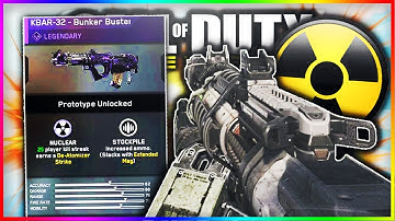 The KBAR-32 "BUNKER BUSTER" Destroys Lobbies In INFINITE WARFARE! (DE-ATOMIZER STRIKE)