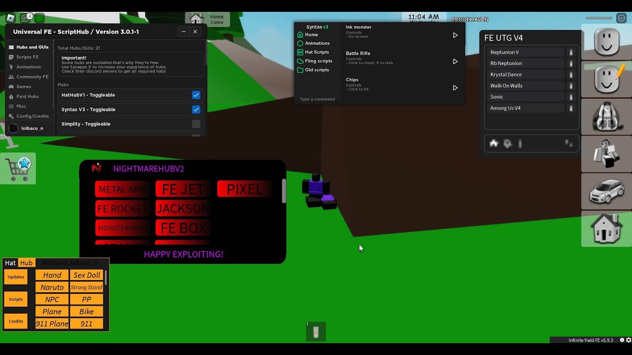 Flamingo UTG OP FE Trolling gui V4 script Showcase any game working