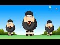 Бә бә ҡара бәрәс | Baa Baa Black Sheep in Bashkir | Черная овечка песенка на Башкирском для детей