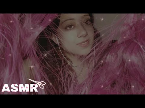🍒 ASMR | PIJAMADA CON TU MEJOR AMIGA | CORTANDO Y CEPILLANDO TU CABELLO 🍒