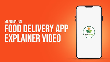 Food delivery explainer video in after effects