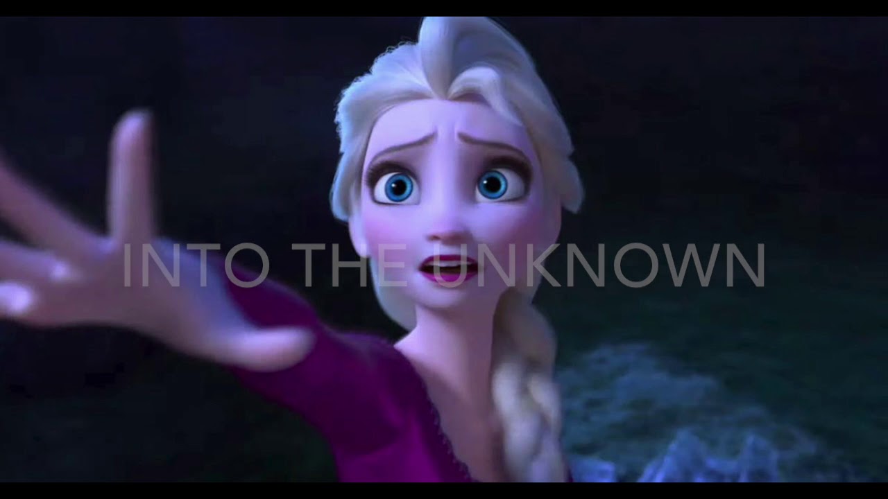 Into the unknown (2) Karaoke Frozen 2 female lower YouTube