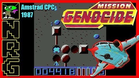 NRG: 5-10 Minutes of Gameplay - Mission Genocide AKA ZtB [Amstrad CPC]