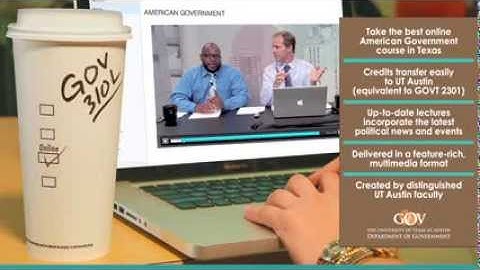 American Government GOV 310L/2301 On Demand