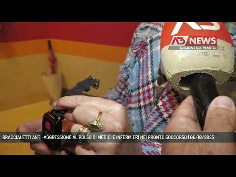 BRACCIALETTI ANTI-AGGRESSIONE AL POLSO DI MEDICI E INFERMIERI NEI PRONTO SOCCORSO | 06/10/2025