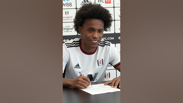 WILLIAN SIGNS FOR FULHAM! 🇧🇷 #shorts #WillcomeToSW6
