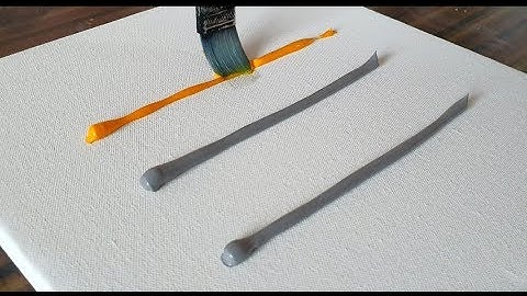 Acrylic Abstract Painting Demonstration / Easy Technique / Relaxing / Daily Art Therapy / Day #0114