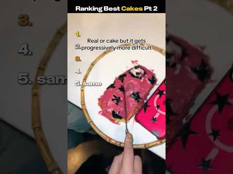 تصنيف أفضل الكعكات الجزء الثاني