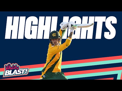 Alex Hales Scores Unbeaten 65 | Durham v Notts Outlaws - Highlights | Vitality Blast 2023