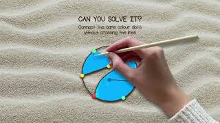 can you solve it? — Two dots 3D Game ads screenshot 4