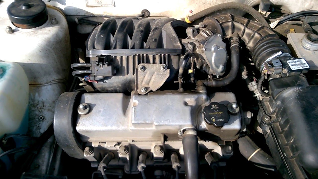 Что за звуки в двигателе 2114 - YouTube