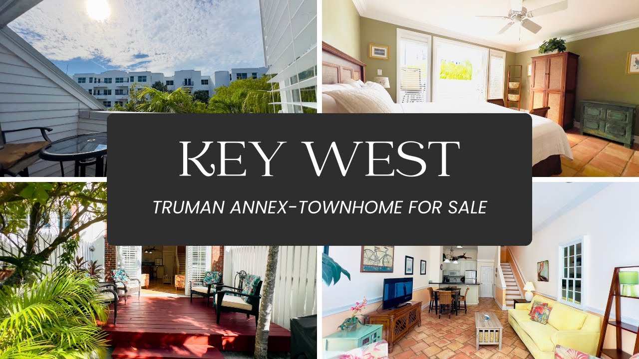 KEY WEST Home FOR SALE in the Truman Annex With Excellent Rental History!!! YouTube
