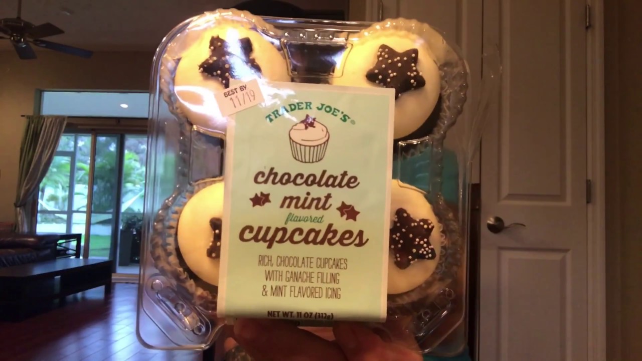 Fun Sized Review Trader Joe's Chocolate Mint Cupcakes YouTube