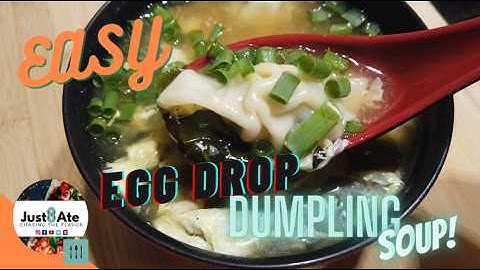 Homemade Egg Drop Soup - Better Than Takeout!